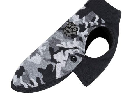 Canada Pooch Dog North Knit 2.0 Black Camo 14 For Cheap