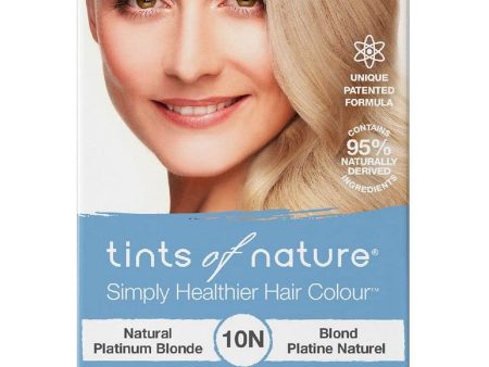 Tints of Nature, 10N, Natural Platinum Blonde, Permanent Hair Colour, 4.4 US fl oz Online Sale