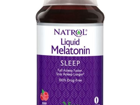 Natrol, Liquid Melatonin 2.5 mg, 8 fl oz For Sale