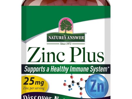 Nature s Answer, Zinc Plus, 60 Vegetarian Capsulse Discount