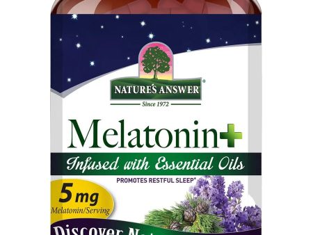 Nature s Answer, Melatonin Plus, 60 Vegetarian Vapsules For Discount