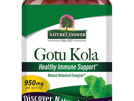 Nature s Answer, Gotu-Kola Herb, 90 Vegetarian Capsules For Cheap