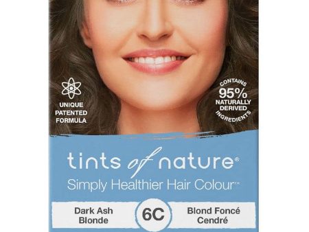 Tints of Nature, 6C, Dark Ash Blonde, Permanent Hair Colour, 4.4 US fl oz Online