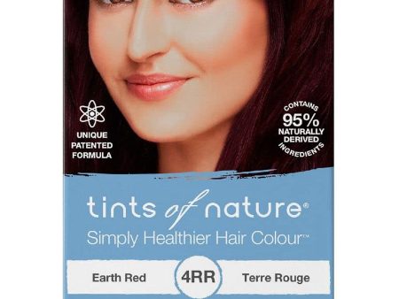 Tints of Nature, 4RR, Earth Red, Permanent Hair Colour, 4.4 US fl oz Sale