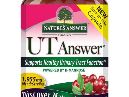 Nature s Answer, UT Answer with D-Mannose, 90 Vegetarian Capsules Online Hot Sale