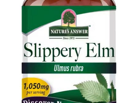 Nature s Answer, Slippery Elm, Ulmus rubra, 90 Vegetarian Capsules Cheap