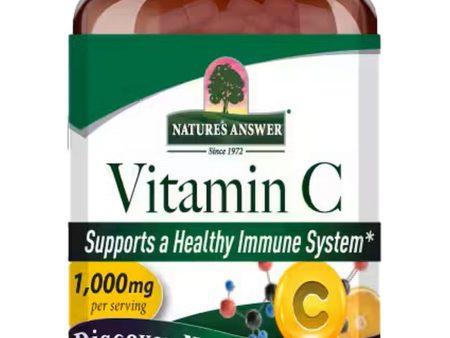 Nature s Answer, Vitamin C, 1000 mg, 100 Vegetarian Capsules Online Sale