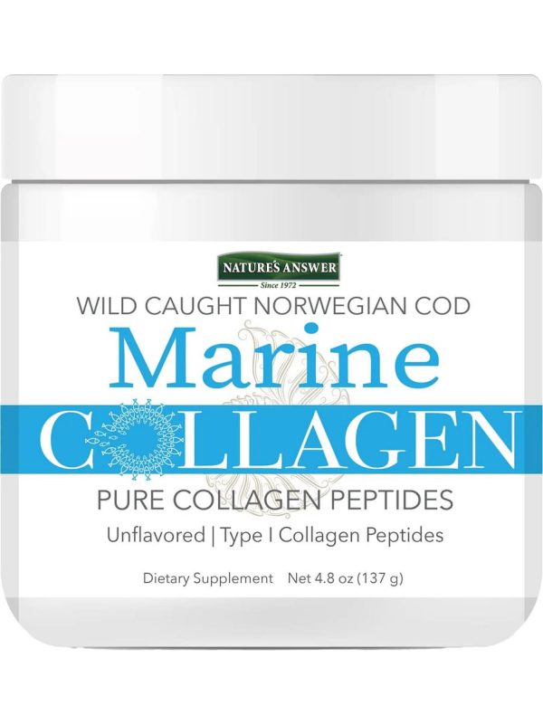 Nature s Answer, Marine Collagen, Norwegian Cod Powder, 4.8 oz For Discount