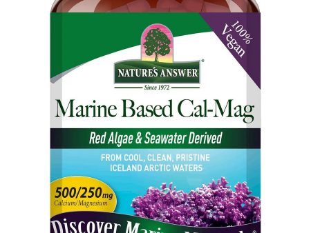 Nature s Answer, Marine Based Cal-Mag, 120 Vegetarian Capsules Fashion