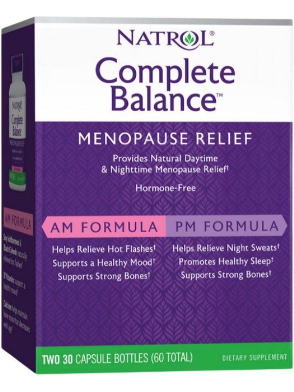 Natrol, Complete Balance Menopause Relief, 1 Kit (30 Capsules each bottle) Cheap