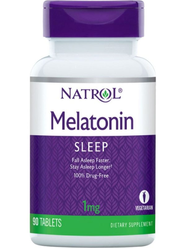 Natrol, Melatonin 1 mg, 90 Tablets Online Sale