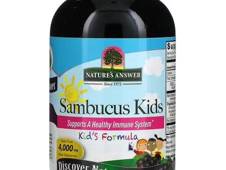 Nature s Answer, Sambucus Kids Formulas, 8 fl oz For Discount