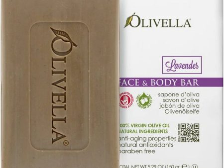 OLIVELLA, Bar Soap Lavender, 5.29 oz on Sale