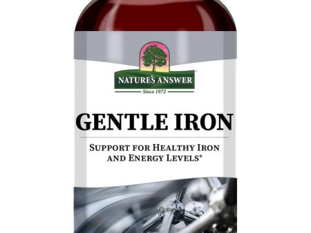 Nature s Answer, Gentle Iron, 8 fl oz Online Hot Sale