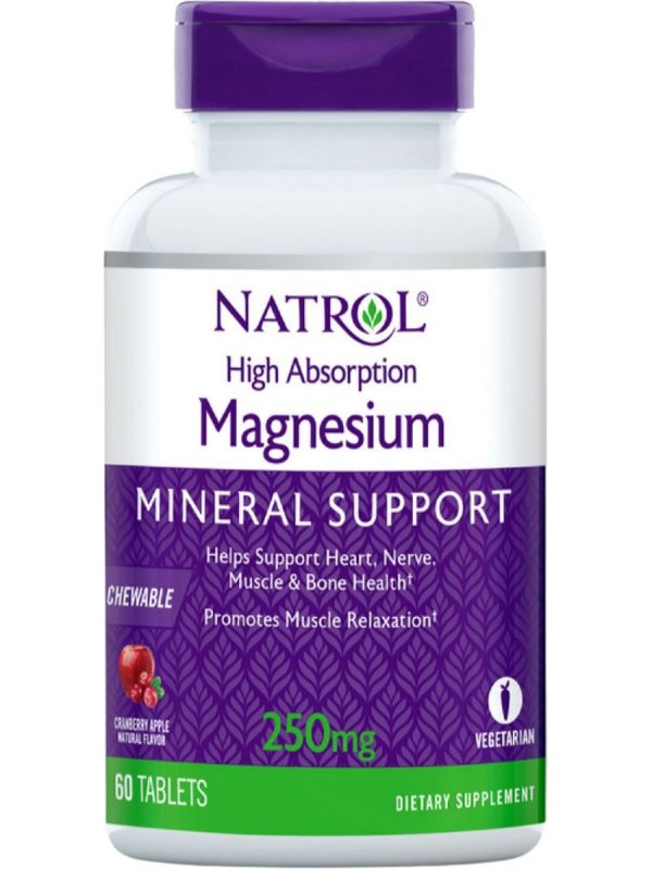 Natrol, Magnesium, 60 Tablets For Cheap