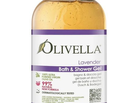 OLIVELLA, Bath & Shower Gel, Lavender, 16.9 fl oz Online