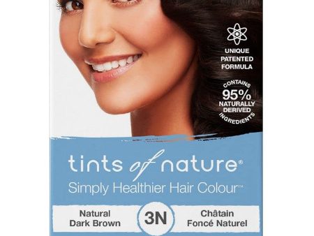 Tints of Nature, 3N, Natural Dark Brown, Permanent Hair Colour, 4.4 US fl oz Online now