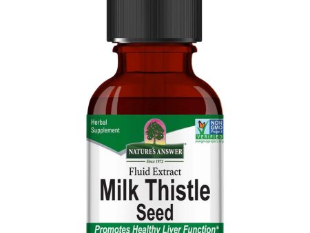 Nature s Answer, Milk Thistle Seed, 2 fl oz For Cheap