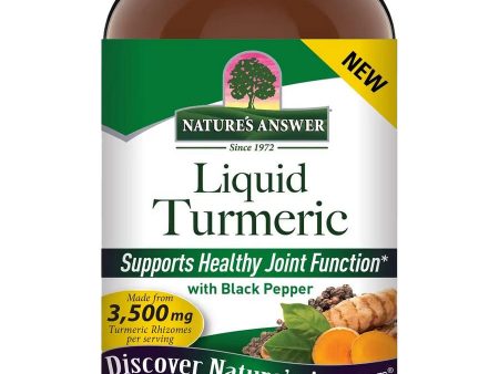 Nature s Answer, Turmeric with Black Pepper Liquid, 16 fl oz Sale