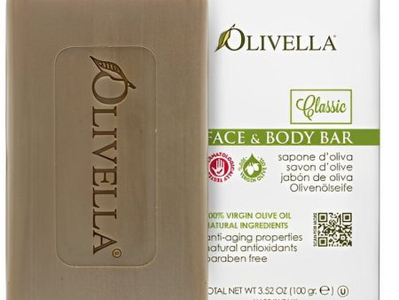 OLIVELLA, Bar Soap Classic (Small), 3.52 oz Online now