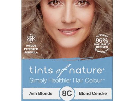 Tints of Nature, 8C, Ash Blonde, Permanent Hair Colour, 4.4 US fl oz Discount