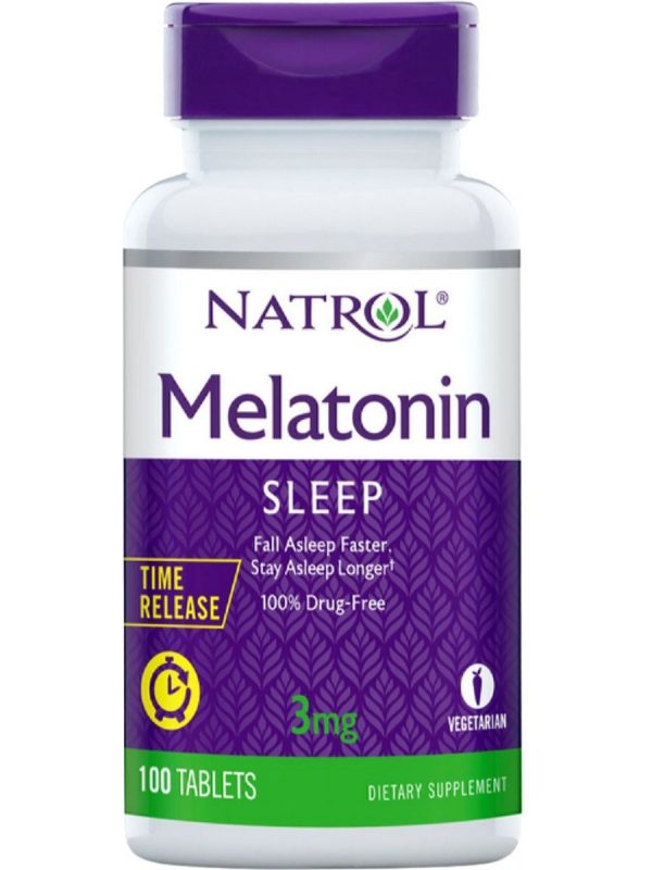 Natrol, Melatonin 3 mg, 120 Tablets Online Sale