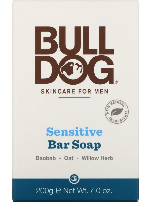 Bulldog Skincare, Sensitive Bar Soap, 7 oz Online Sale