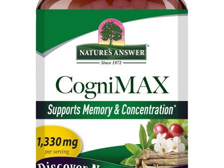 Nature s Answer, CogniMax, 60 Vegetarian Capsules Online