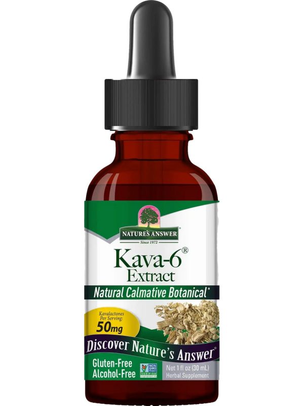 Nature s Answer, Kava 6 Extract, 1 fl oz Online Hot Sale