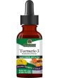 Nature s Answer, Turmeric 3, Standardized Extract, 1 fl oz Supply