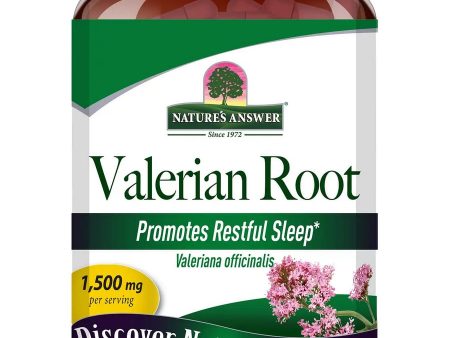 Nature s Answer, Valerian Root, 180 Vegetarian Capsules Discount