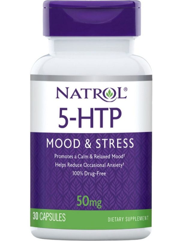 Natrol, 5-HTP 50 mg, 30 Capsules For Sale