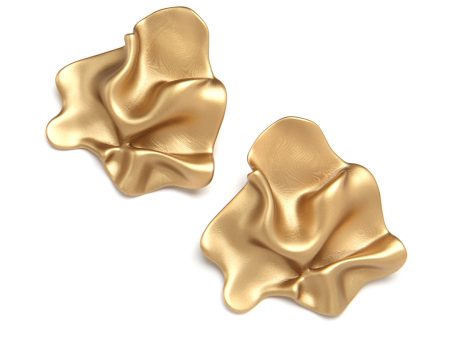 Azalea Clip Earring Gold Online Sale