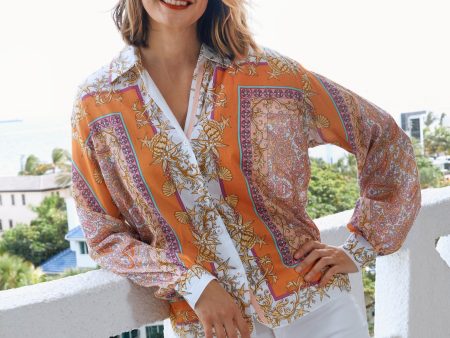 Buckhead Boxy Top - Engineered Print Online Hot Sale