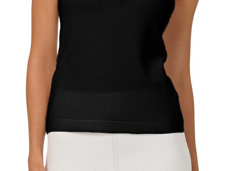 Ellie Knitted Top - Black Fashion