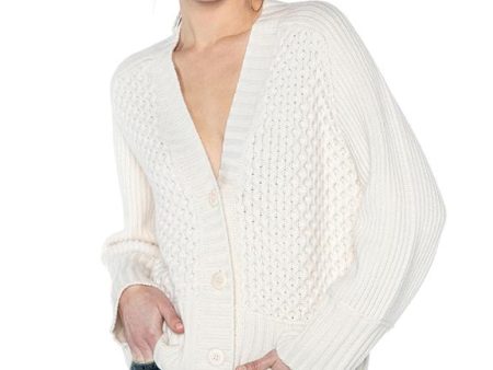 Luxe Mixed Stitch Cardigan Fashion