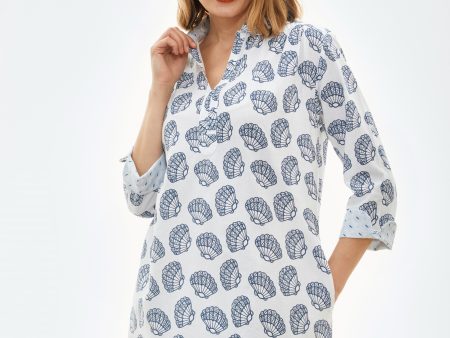 Vail Tunic - Beach Shell Border Online Hot Sale