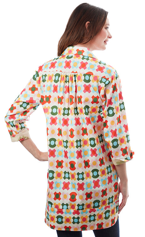 Vail Tunic - Colorful Geometric Pattern Hot on Sale