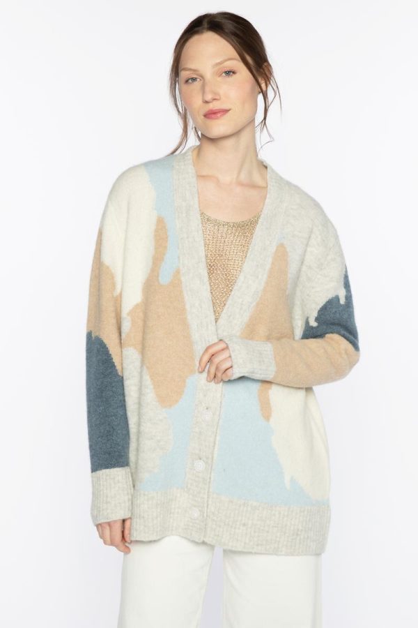 Lofty Intarsia Cardigan Discount