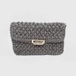 Bagatelle Lurex Bag - Dark Grey Combo on Sale