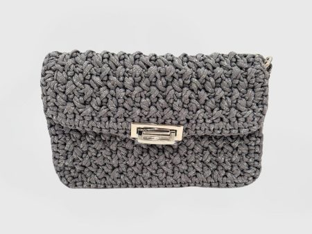 Bagatelle Lurex Bag - Dark Grey Combo on Sale