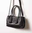 Eveline Satchel Bag - Black Stripes Sale