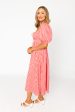 Olsen Midi Dress - Sun Glow Hot on Sale