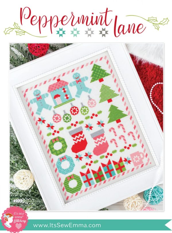 It s Sew Emma Pattern - Peppermint Lane Cross Stitch Pattern Online Sale