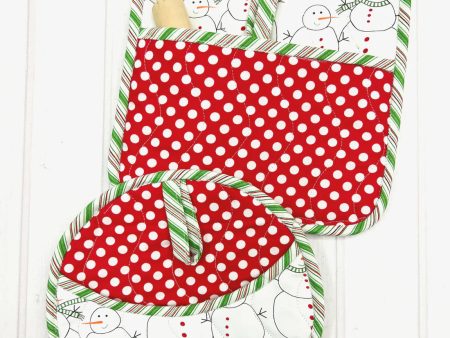 Quick Tipsy Potholder pattern by The Tipsy Needle on Sale