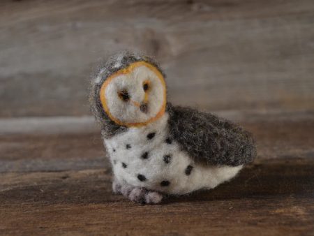 Barn Owl Needle Felting Kit from The General Bean Online Hot Sale