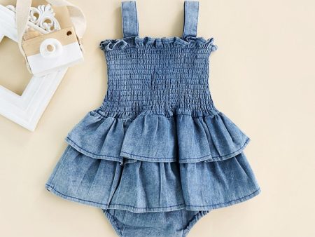 BDBC Denim Romper Onesie Fashion