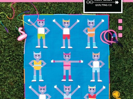 Art East Quilting Co Pattern - Catrobics, Cats Movin & Groovin Discount