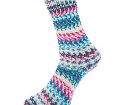 Fjord Socks Multicolor by ProLana - 8698-484 Turquoise   Pink For Cheap