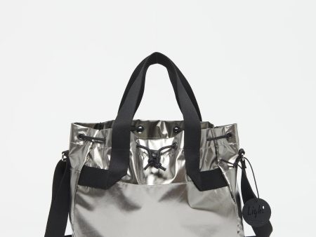 Monsac Light Shopping  Bag - Metal Discount